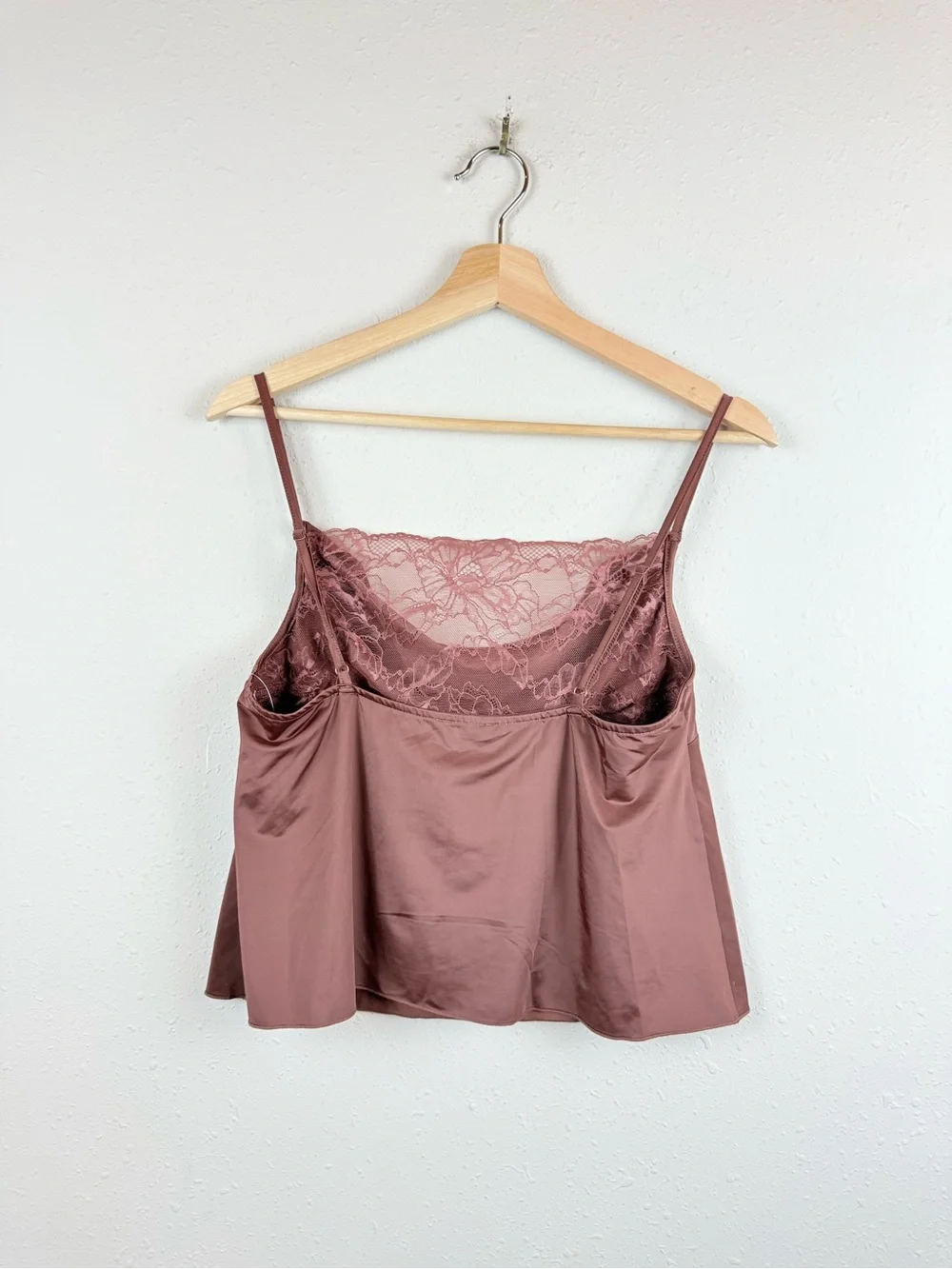 Free People Sophie Lace Trim Cinnamon Stick Cami Top Sz Medium NWT